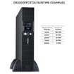 CyberPower 2000VA/1540W Rack/Tower UPS with 8 outlets Sine Wave output AVR and LCD
