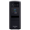 CyberPower 850VA CP PFC UPS Pure Sinewave;10 OUT 15A LCD AVR RJ11/45/COAX 3YR