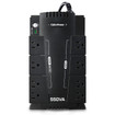 CyberPower 550VA CP UPS 120V Standby Green; 8OUT 5-15R USB RJ11 Mgmt Soft 3YR