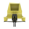 Panduit FRSPJ4X4LYL 4x4 Spill-Over Fiber Junction