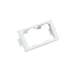 Panduit CHF2MIW-X 2-Port 1/3-Size Modular Insert