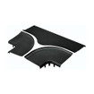 Panduit FRTSC12LBL FiberRunner 12x4 Tee Cover