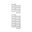 Panduit XG-FMS48W 14.1" Vertical Finger Duct - White