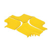 Panduit FRFWCSC12W6LYL 4-Way FiberRunner Cross Cover