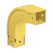 Panduit FOVRA2X2LYL 2x2 45° Vertical Elbow, Yellow