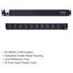 CyberPower 15A PDU RM 1U 1800J Surge; 12OUT 5-15R 120V 15 Cord 3YR-WTY