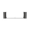 Panduit FLEX-RCM4UWH 4RU Rear Cable Manager