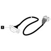 Lenovo SR250/SR150 Front VGA Connector KIT V2 - 4Z57A80508