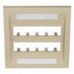 Panduit CFPE10EI-2GY 10-Port Executive Faceplate
