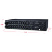 CyberPower 200-240V 2U LCD (2) L6-30P Plugs 10FT Cords 19R Outlets (16) IEC C13/(2) IEC C19