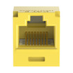 Panduit CJ688TGYL Cat 6 TG Jack Module Yellow