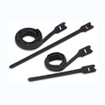 Panduit HLTP2I-X0 8" Hook and Loop Cable Tie 10-Pack