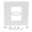 Panduit MIWBAWH 2-Gang to 1-Gang Wall Box Adapter