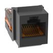 Panduit NK5E88MBLY Cat 5e Keystone Jack - Black