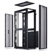 CyberPower 600MM Wide, 1070MM Deep, Doors, Side Panels, Locking, Black, Casters, 3000LBS LO