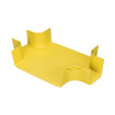 Panduit FRFWC12X4W4LYL 4-Way Cross 12x4 Pathway Fitting