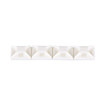 Panduit 100PK CBL TIE Mount High Temp 50X50IN