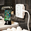 CyberPower 6-Outlet (Swivel) Wall Tap with 1200 Joules, 2 USB 2.4A shared, white
