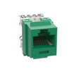 Panduit NK688MGR Cat 6 Keystone Jack - Green