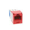 Panduit CJ6X88TGRD-24 Cat 6A TG Jack Red 24-Pack