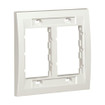 Panduit CBEIW-2GY 2-Gang Faceplate Frame
