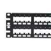Panduit CPP48FMVNSWBLY 48-Port 2U Modular Patch Panel