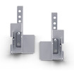 CyberPower 2-POST Rack Mounting KIT - Metal - Silver - 5 Year Limited Warranty - 2POSTKIT