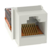 Panduit NK5E88MIWY Cat 5e Keystone Jack - White