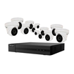 Hikvision EKI-K164T412 EKI-K164T412 4MP Outdoor Turret IP Camera Kit, 16-Channel 4K NVR