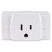 CyberPower 3 Sided Wall Tap Outlet,,5-15R Outlet, 5-15P Plug