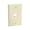 Panduit Faceplate 1PT Classic Electric Ivry