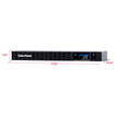 CyberPower CP700PFCRM1U UPS 6 NEMA 5-15R NEMA 5-15P 3 Yr Wty