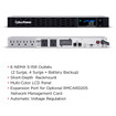 CyberPower CP700PFCRM1U UPS 6 NEMA 5-15R NEMA 5-15P 3 Yr Wty
