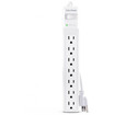 CyberPower 7OL 1500J 6' Cord White - CSB706W