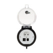 Panduit Data ACC PT 4IN Base Schuko Outlea