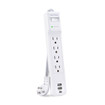 CyberPower P405UC - Surge Protector - 125 V - Circuit Breaker - 15A - 4 NEMA 5-1 - view 4