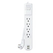 CyberPower P403URC1 - Surge Protector - 125 V - Circuit Breaker - 15A - 4 NEMA 5
