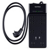 Cyberpower CSP806UC18 Surge Black NEMA 5-15P Input - 8 - NEMA 5-15R 1 Type