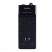 Cyberpower CSP806UC18 Surge Black NEMA 5-15P Input - 8 - NEMA 5-15R 1 Type