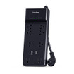 Cyberpower CSP806UC18 Surge Black NEMA 5-15P Input - 8 - NEMA 5-15R 1 Type - view 2
