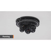 Hanwha PNM-9085RQZ1 5MP 4-Channel Motorized Varifocal Outdoor PTZ Dome Camera
