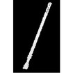 Hanwha SBP-302CMW White Telescopic Pole Pendant Mount