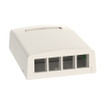 Panduit NK 4PT Surface Mount BOX WHT