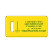Panduit Ntwk Building Ground TAG 2.75X1.38IN