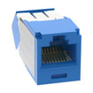 Panduit CJUD6X88TGBU Angled Jack Module