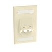 Panduit CFPSL2EIY Faceplate