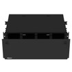 Panduit Opticom Rack MNT FE 4RU 16 FAP BLK PK 1
