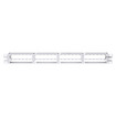 Panduit QN Patch Panel Flat 48PT 1RU WHT EA