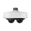 Hanwha PNM-C12083RVD 6MP Dual-Sensor AI Varifocal Outdoor Dome