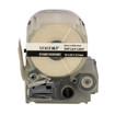 Panduit PXE MP500/MP550 Vinyl Self-lam Cassette, 1.50INW X 1.50INH, White/clear